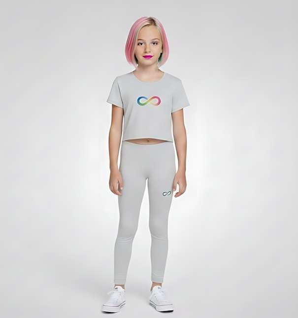 Cotton Fit Soft - Polyester Trouser & Leggings Set