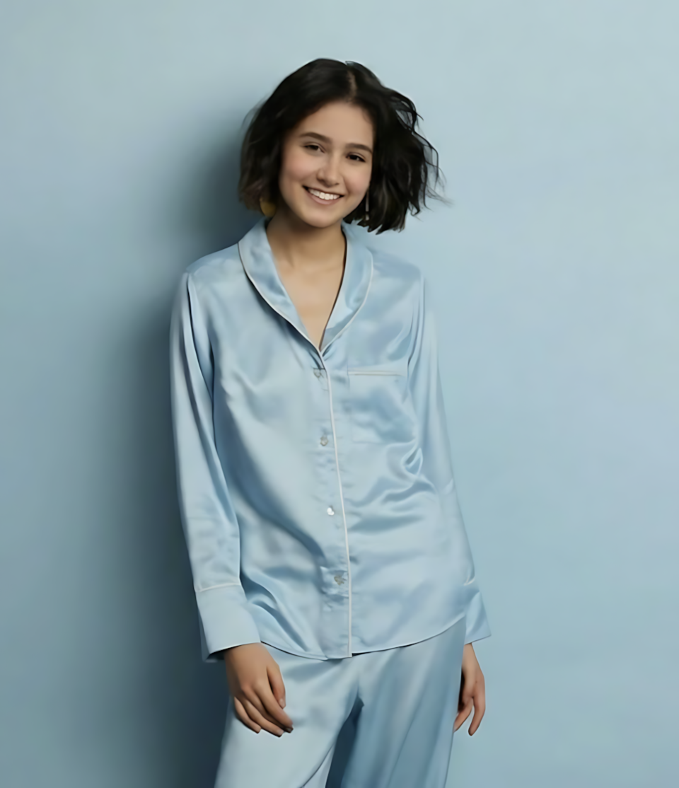 Short Silk Pyjama Set