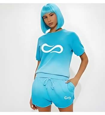 Soft Cotton blend fabric T-Shirt & Shorts Set