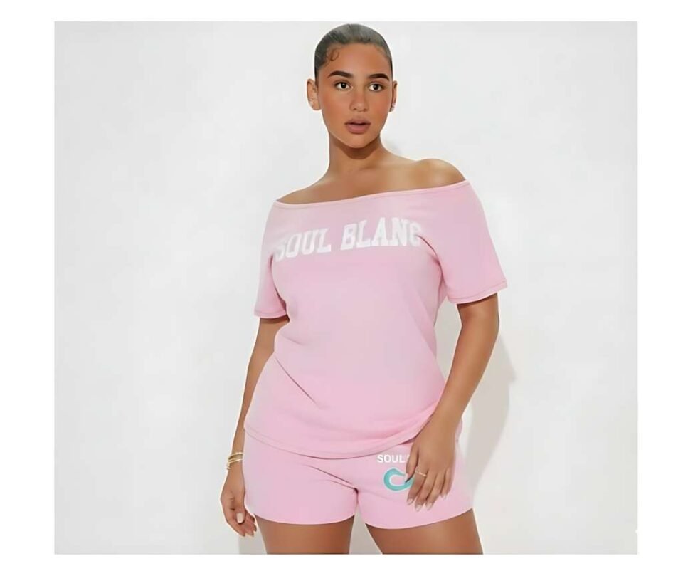 Soft Cotton blend fabric T-Shirt & Shorts Set