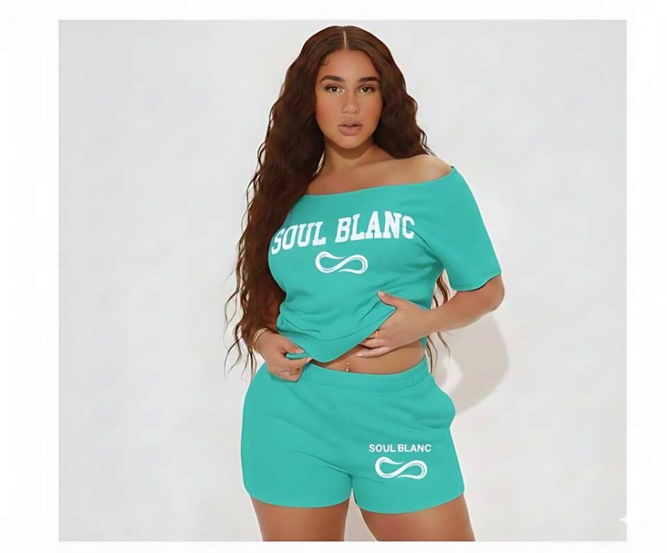 Soft Cotton blend fabric T-Shirt & Shorts Set