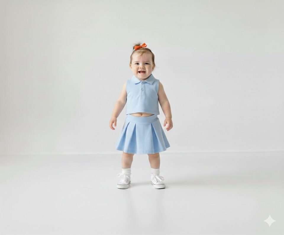 Baby Girl Clothes - Polyester Dress