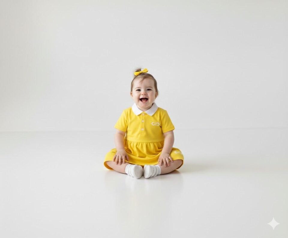 Baby Girl Clothes - Polyester Dress