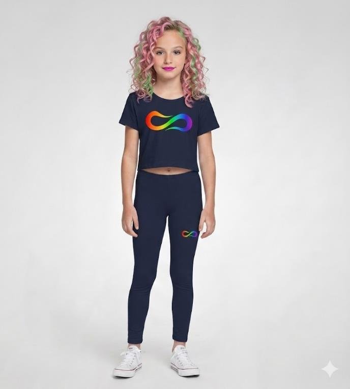 Cotton Fit Soft - Polyester Trouser & Leggings Set