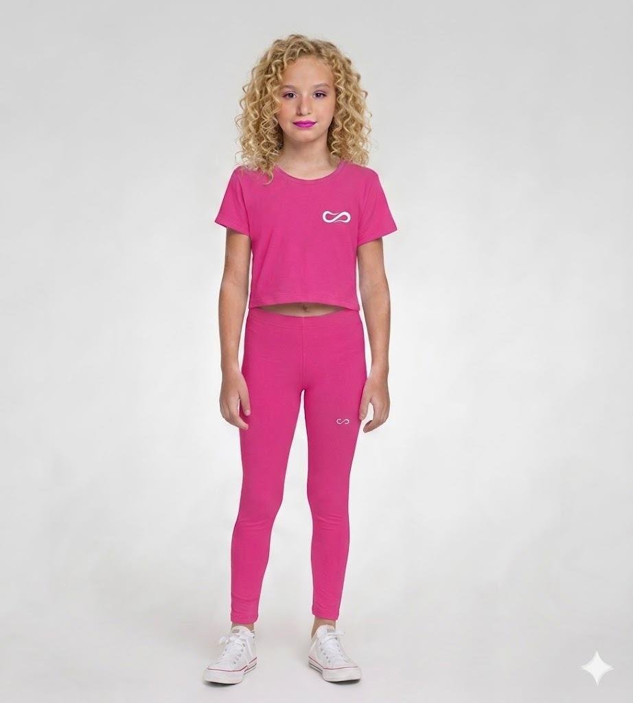 Cotton Fit Soft - Polyester Trouser & Leggings Set